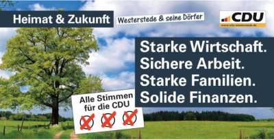 Starke Wirtschaft. Sichere Arbeit. Starke Familien. Solide Finanzen.